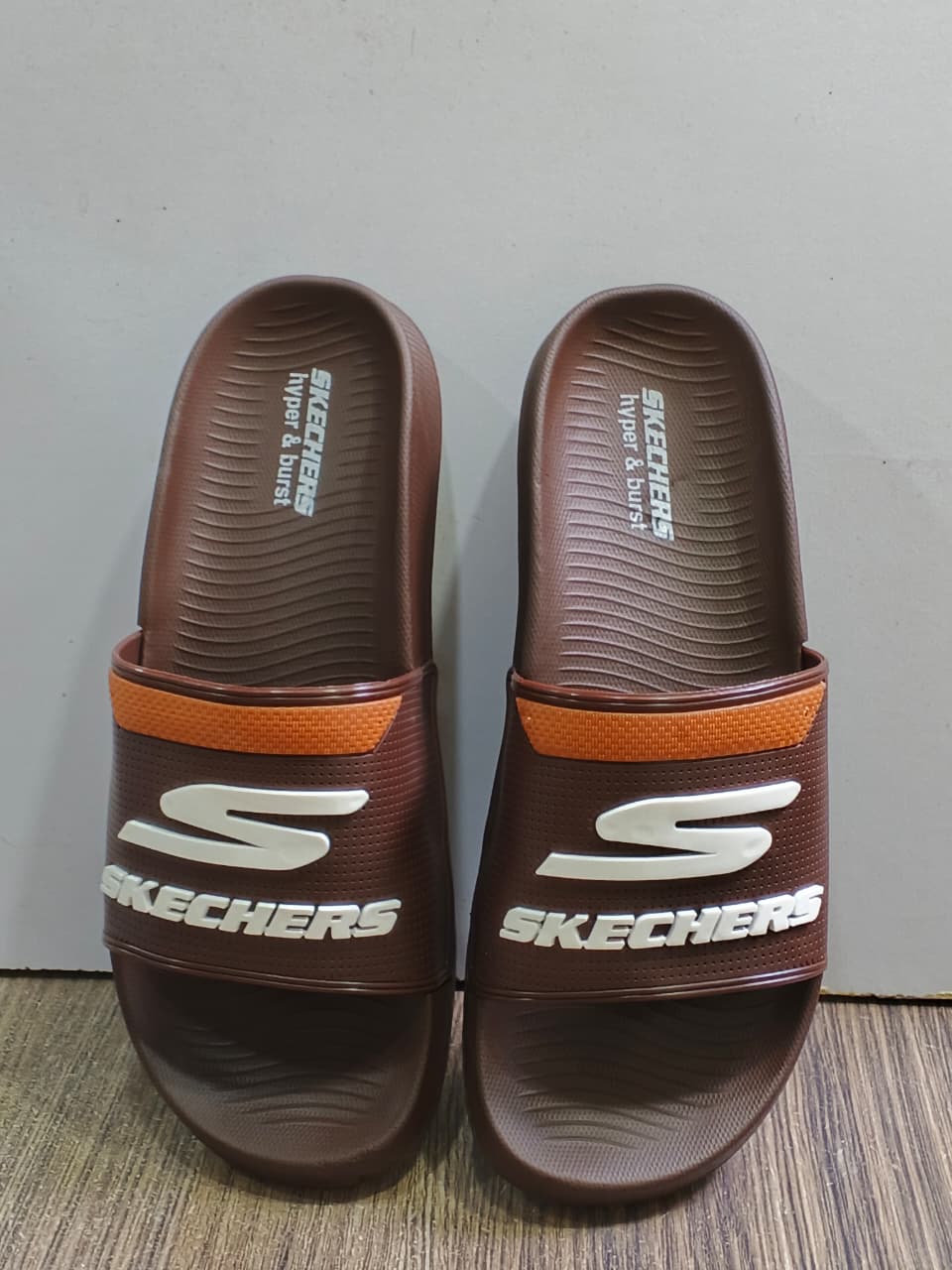 Skechers Hyper & Burst Comfort Slides – Lightweight, Stylish & Cushioned