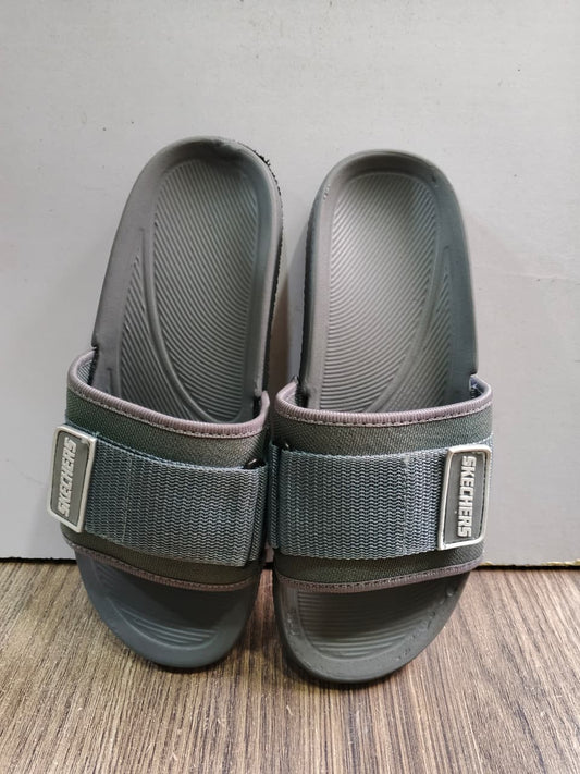 Skechers Comfort Slide Sandals – Adjustable Strap, Ultra-Soft Footbed 👟✨